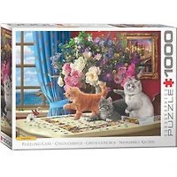 Puzzling Cats 1000 Piece Puzzle