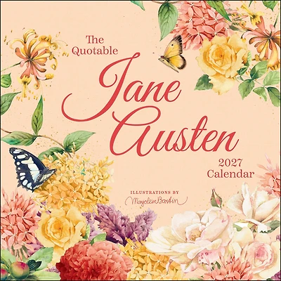 Quotable Jane Austen 2027 Wall Calendar - Online Only