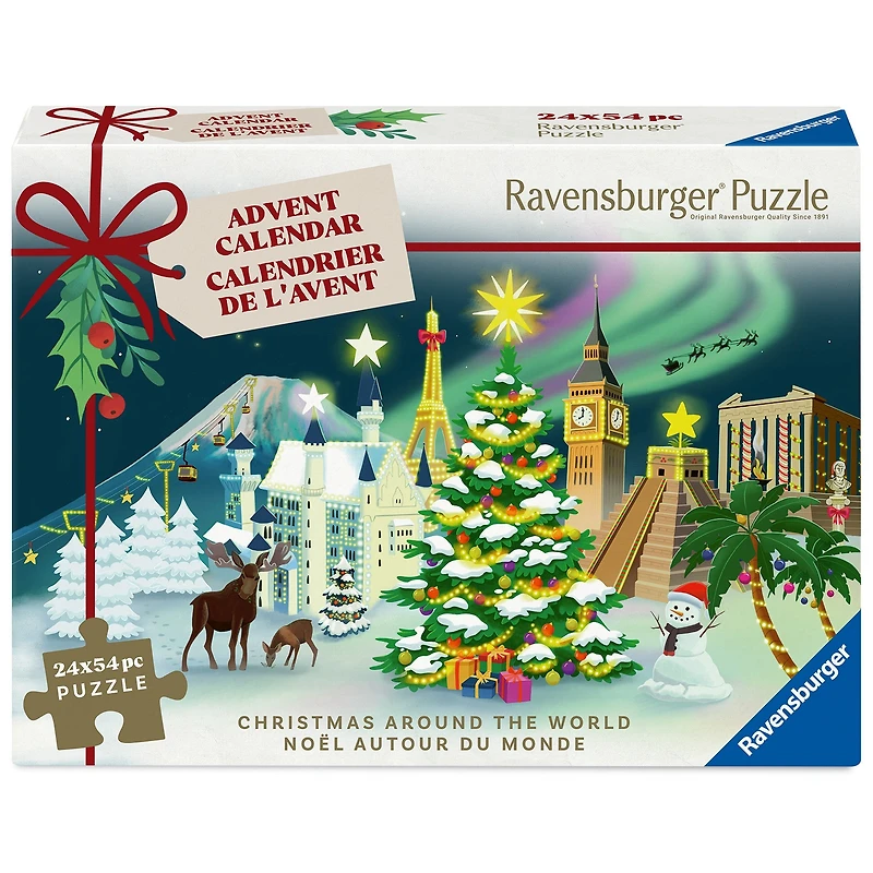 Ravensburger Advent Calendar 24 Mini 54 Piece Puzzles