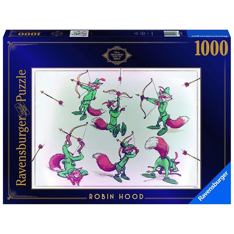 Robin Hood Disney Vault 1000 Piece Puzzle - Online Only