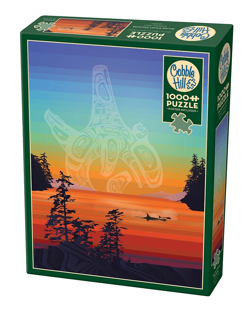 Salish Coast Colours 1000 Piece Puzzle - Online Only
