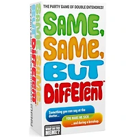 Same, Same, But Different