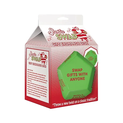 Santa Swap Gift Exchange Oversized Dice