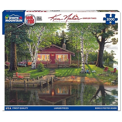 Simpler Times Seek And Find 1000 Piece Puzzle
