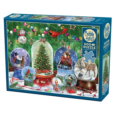 Snowglobes 500 Piece Puzzle
