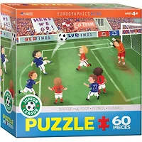 Soccer Junior League 60 Piece Puzzle