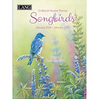 Songbirds 2026 Monthly Pocket Planner