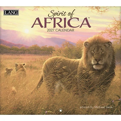 Spirit Of Africa 2027 Wall Calendar