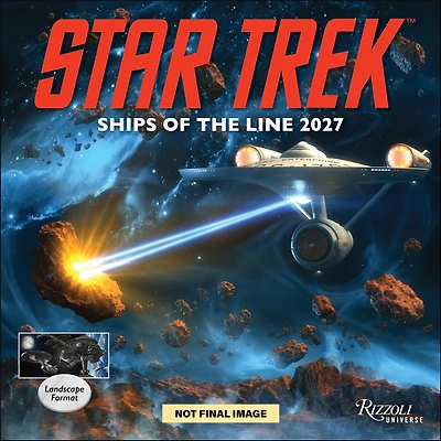 Star Trek Ships of the Line 2027 Wall Calendar