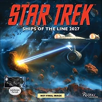 Star Trek Ships of the Line 2027 Wall Calendar