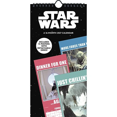 Star Wars 2027 Slim Calendar