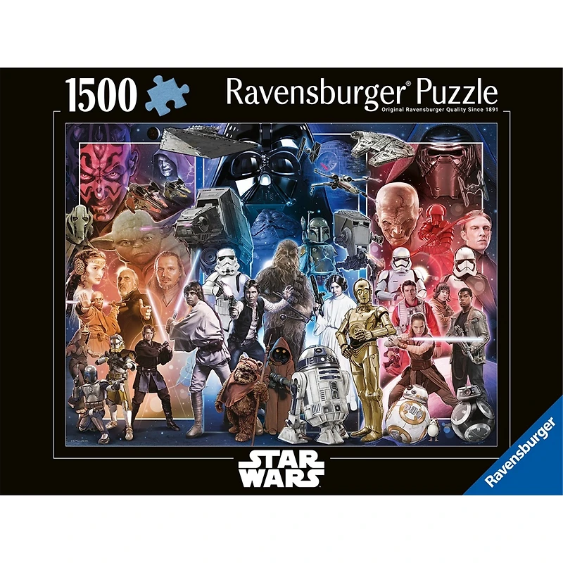 Star Wars Whole Universe 1500 Piece Puzzle