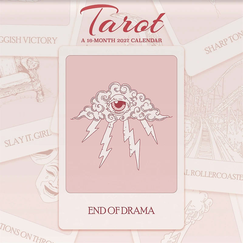 Tarot 2027 Wall Calendar - Online Only