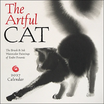 The Artful Cat 2027 Wall Calendar - Online Only
