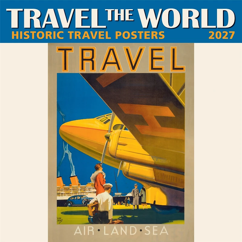 Travel the World 2027 Mini Calendar