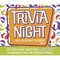Trivia Night 2027 Box Calendar - Online Only