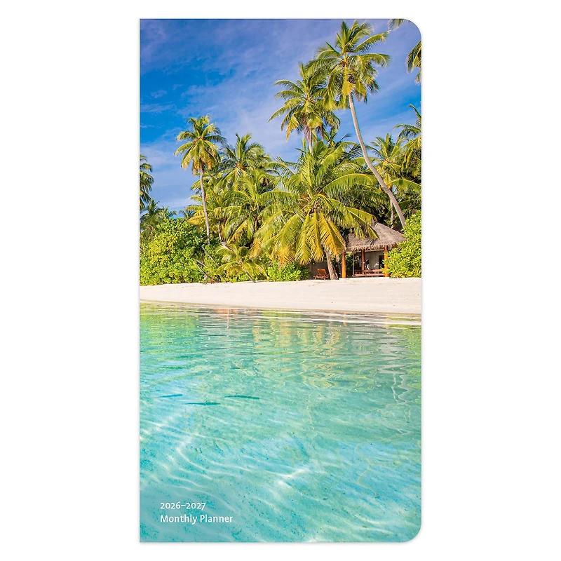 Tropical Islands 2026 2 Yr Pocket Planner Calendar