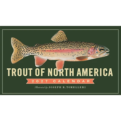Trout of North America 2027 Wall Calendar