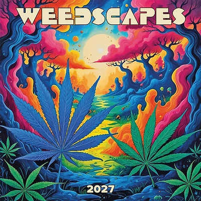Weedscapes 2027 Wall Calendar