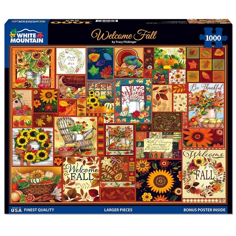 Welcome Fall 1000 Piece Puzzle