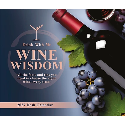 Wine Wisdom 2027 Box Calendar