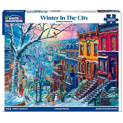 Winter In The City 1000 Piece Puzzle