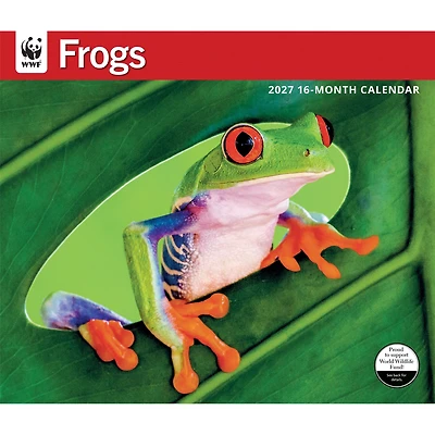 World Wildlife Fund Frogs 2027 Wall Calendar