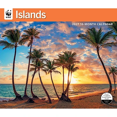 World Wildlife Fund Islands 2027 Wall Calendar
