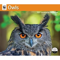 World Wildlife Fund Owls 2027 Wall Calendar