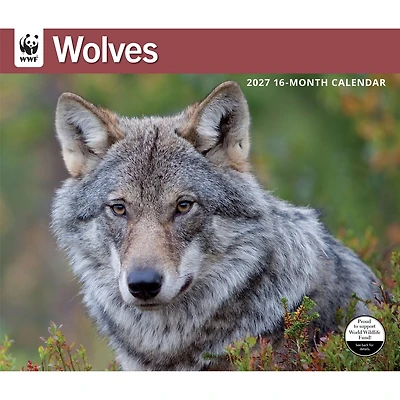 World Wildlife Fund Wolves 2027 Wall Calendar