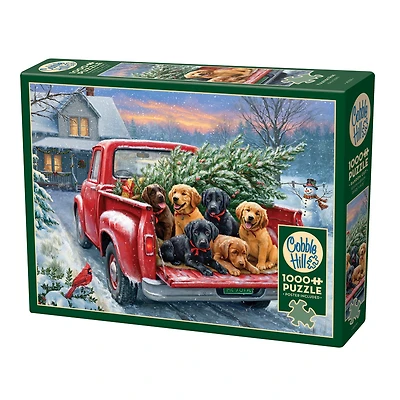 Yuletide Ride Exclusive 1000 Piece Puzzle