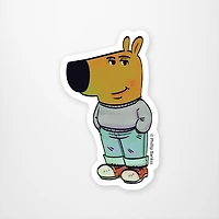 Chill Guy Vinyl Sticker
