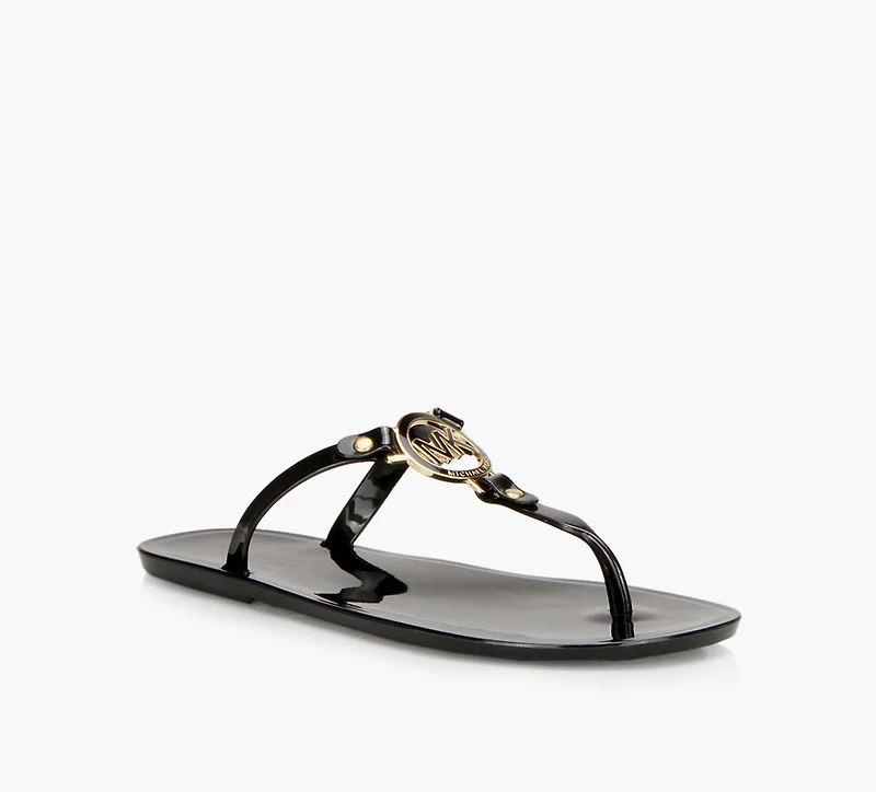 MICHAEL KORS | SANDALE MK JELLY NOIR FEMMES