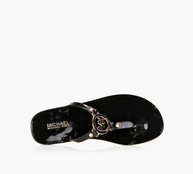 MICHAEL KORS | SANDALE MK JELLY NOIR FEMMES
