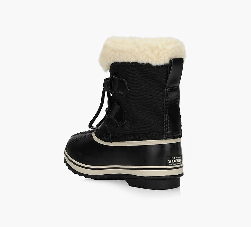 SOREL | YOOT PAC™ BOTTES EN NYLON IMPERMÉABLES NOIR PETIT ENFANT GARCON