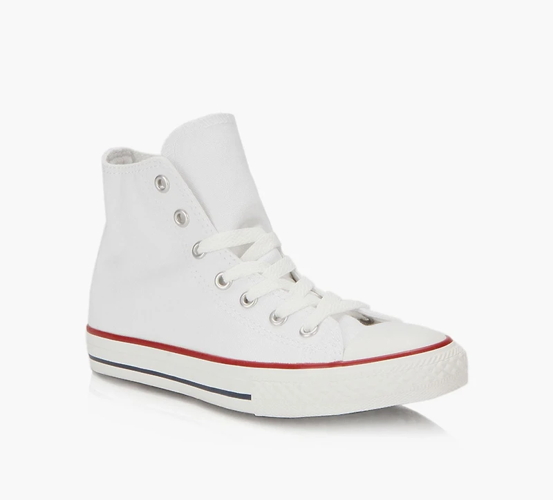 CONVERSE | CHUCK TAYLOR ALL STAR HAUTE BLANC GRAND ENFANT UNISEXE