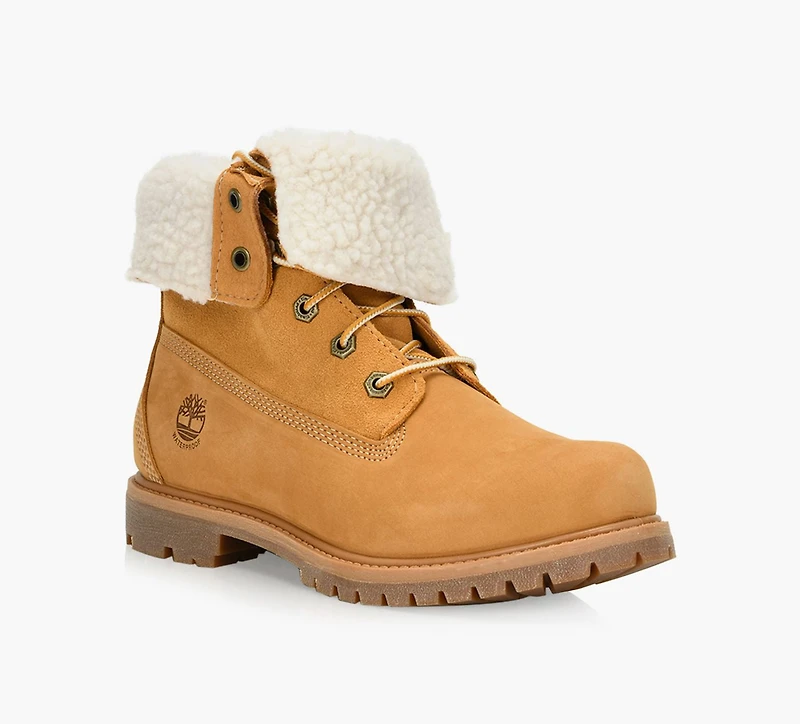 TIMBERLAND | BOTTE ROULABLE AUTHENTICS WP TAN FEMMES