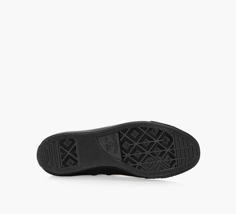 CONVERSE | CHUCK TAYLOR ALL STAR MONO CANVAS BASSE NOIR HOMMES