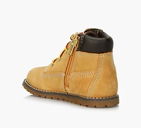 TIMBERLAND | BOTTE À FERMETURE ÉCLAIR POKEY PINE 6-POUCES TAN PETIT ENFANT UNISEXE