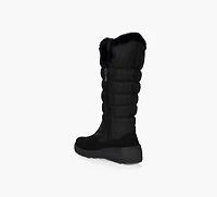 PAJAR | BOTTE HAUTE À FERMETURE ÉCLAIR ET CRAMPONS ANTI-GLACE SIRA NOIR FEMMES