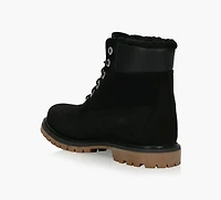 TIMBERLAND | BOTTE IMPERMÉABLE PREMIUM 6-POUCES À DOUBLURE CHAUDE  NOIR FEMMES