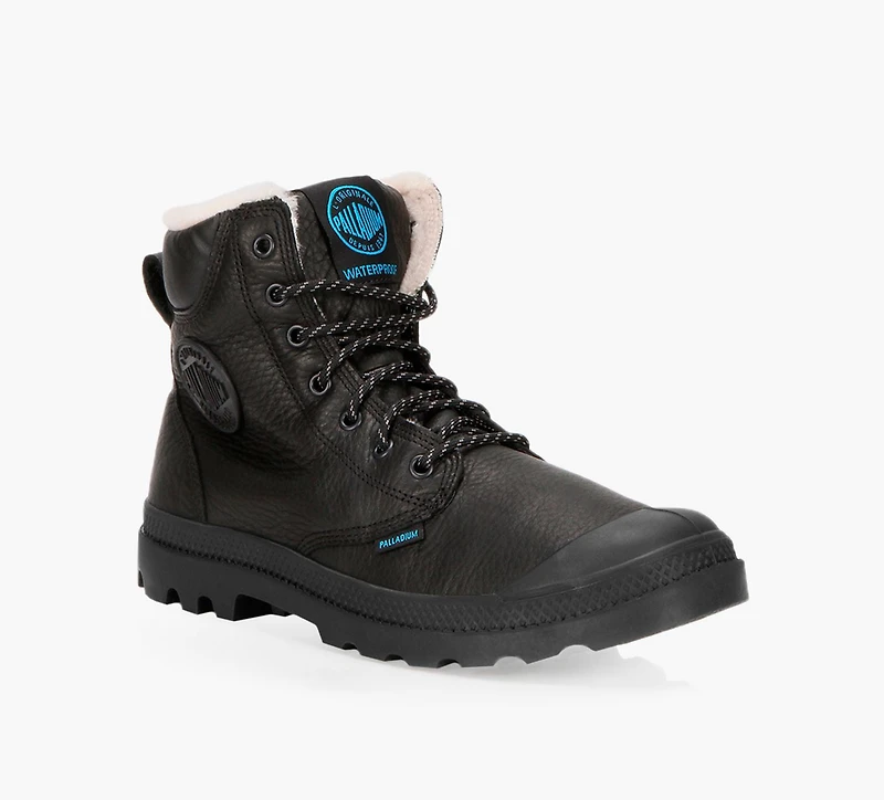 PALLADIUM | BOTTE PAMPA SPORT CUFF NOIR HOMMES