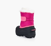 SOREL | SNOW COMMANDER BOTTES ENFANTS FUCHSIA BÉBÉ & BAMBIN FILLE