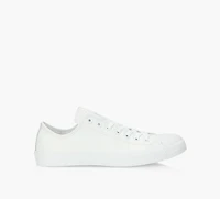 CONVERSE | CHUCK TAYLOR ALL STAR MONO CUIR BASSE BLANC HOMMES