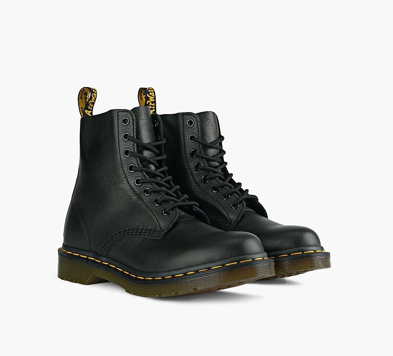 DR. MARTENS | BOTTE  À LACER 1460 PASCAL VIRGINIA NOIR FEMMES