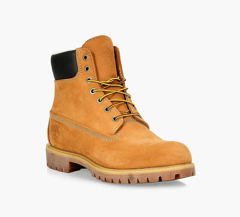 TIMBERLAND | BOTTE IMPERMÉABLE PREMIUM 6-POUCES À DOUBLURE CHAUDE TAN HOMMES