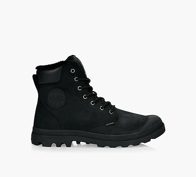 PALLADIUM | BOTTE PAMPA SPORT CUFF NOIR HOMMES