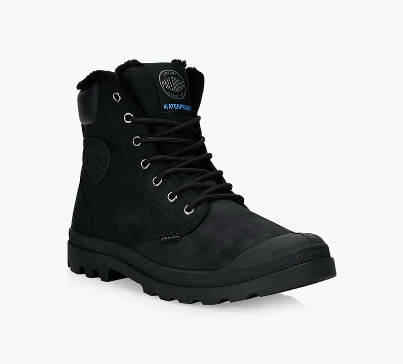 PALLADIUM | BOTTE PAMPA SPORT CUFF NOIR HOMMES