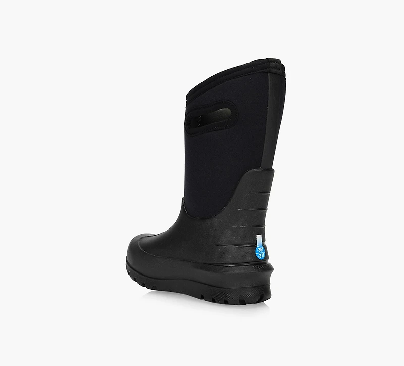 BOGS | BOTTE NEO CLASSIC SOLIDE NOIR PETIT ENFANT UNISEXE