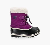SOREL | YOOT PAC™ BOTTES EN NYLON IMPERMÉABLES VIOLET PETIT ENFANT FILLE